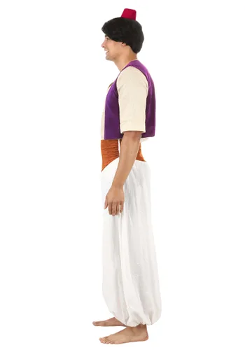 Vista 7 de Disfraz Deluxe de Aladdín Callejero de Disney para Hombre Multicolor