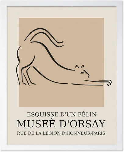 Vista 52 de Poster Master Póster Vintage – Impresión Retro de Dachshund – Arte de Perro – Dibujo Lineal – Arte de Boceto – Regalo para Niños, Niñas y Amantes
