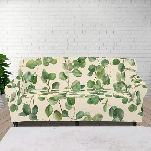 Vista 68 de ZOUTAIRONG Fundas elásticas para sofá con estampado de ramas de camuflaje 3D para sofá, funda para muebles de un solo cojín, decoración del hogar u