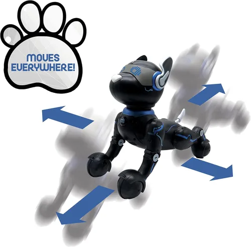 Vista 9 de LEXiBOOK Power Puppy - My Smart Robot Dog - Robot programable con control remoto, función de entrenamiento, baila, canta, efectos de luz, batería