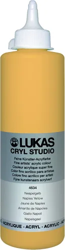 Vista 62 de Lukas CRYL Studio Artist - Pintura acrílica para artistas, Alizarín Carmesí, botella de 250 ml - Pinturas acrílicas de alto pigmento para pintar