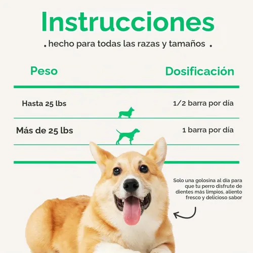 Vista 5 de VetPro Complete Dr. Joseph's Advanced Dental Sticks con prebióticos, 15 varillas, limpia los dientes, refresca el mal aliento y apoya la salud