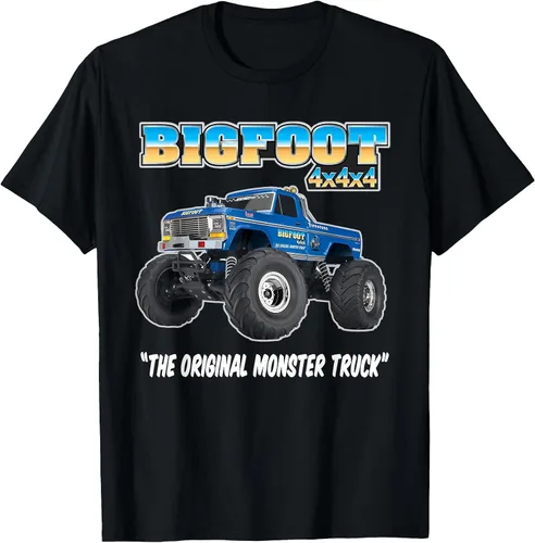 Vista 7 de Camiseta Monster Truck Gris asfalto