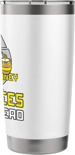Vista 2 de Bees Honey Mead - Mead Making Brew Mead - Vaso aislado de acero inoxidable