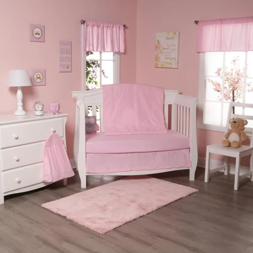 Vista 14 de EVERYDAY KIDS Juego de cama de 4 piezas para cuna de niños - Tren Choo Choo - Incluye edredón, sábana ajustable, volante antipolvo y apilador