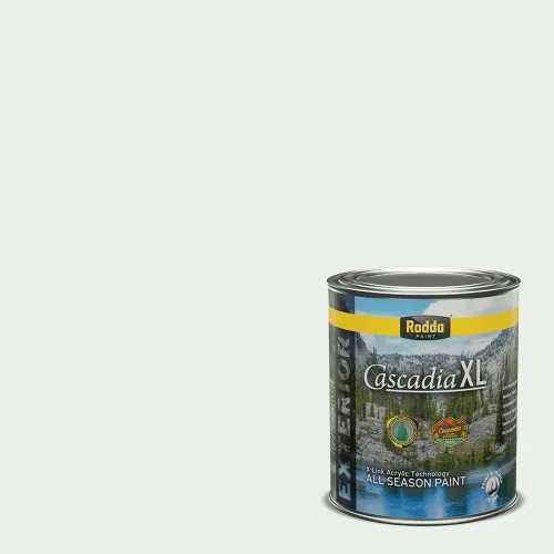 Vista 34 de Rodda Paint CASCADIA XL - Pintura satinada exterior e imprimación en uno, 1 galón, hoja de aloe