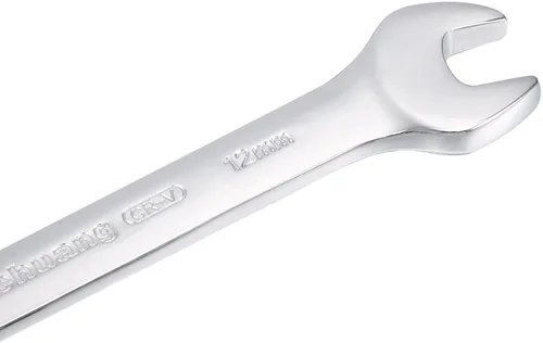 Vista 4 de uxcell Llave métrica doble de extremo abierto 0.394 in x 0.472 in