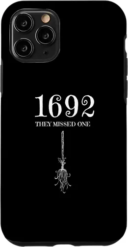 Vista 27 de Funda para iPhone 16 1692 They Missed One Salem Funny Halloween Witch