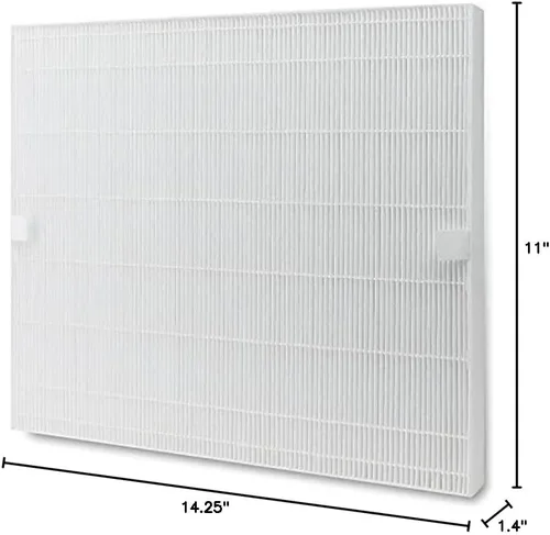 Vista 4 de Nispira Filtro de repuesto Air108 para purificador de aire Oreck AirInstinct 75, 100, 108, 109, 150, 200 True HEPA con carbono, paquete de 2