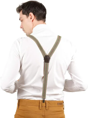 Vista 82 de Tirantes para hombre Tirantes elásticos con espalda en Y