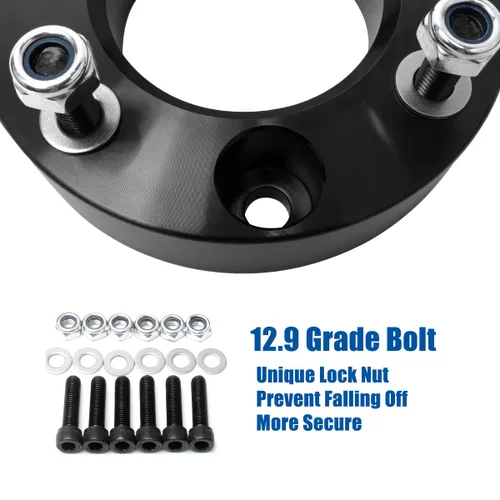 Vista 5 de Kit de elevación delantera de 3 pulgadas, espaciadores de elevación de bobina forjada GAsupply compatibles con Dodge Ram 1500 4WD 2006-2024, kits