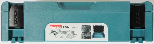 Vista 6 de Makita E-08713 Juego de mantenimiento de 120 piezas suministrado en una caja Makpac