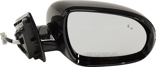 Vista 73 de Kool Vue - Espejo lateral del conductor compatible con vidrio eléctrico Kia Rondo 2007-2012, calentado, KI1320185