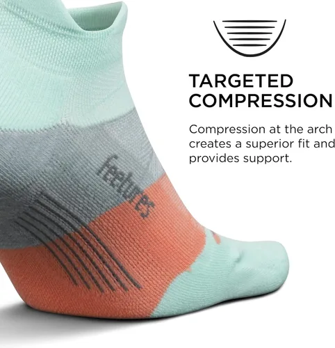 Vista 2 de Feetures Elite Ultra Light No Show Tab Solid - Running Socks for Men & Women, Athletic Compression Socks, Moisture Wicking