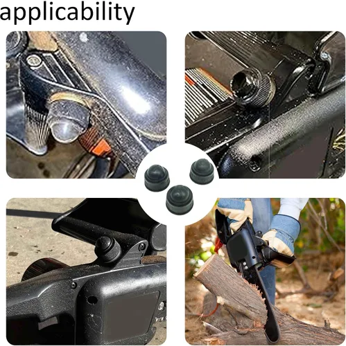 Vista 5 de Repuesto 107512-01 079084-01 631-04381 Conjunto de tapa/bombilla para motosierra eléctrica Remington y sierras de poste 079084-01 (paquete de 3)