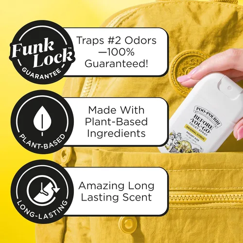 Vista 2 de Poo-Pourri Before-You-Go - Aerosol para inodoro de bolsillo, cítricos