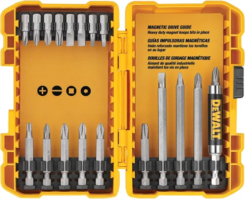 Vista 3 de DEWALT Juego de puntas de destornillador, juego de brocas de destornillador de impacto y taladro, 100 piezas (DWA2FTS100) (Paquete de 5)