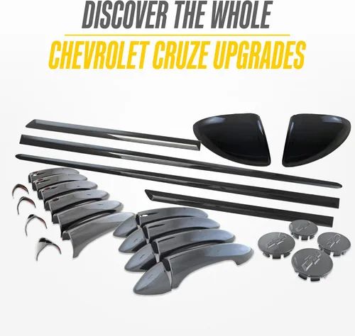 Vista 7 de Trim Illusion MC6273BLK - Cubierta de espejo cromada para Chevrolet 16-19