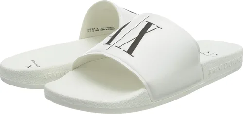 Vista 7 de AX ARMANI EXCHANGE Icon Logo Pool Slide - Sandalias para hombre