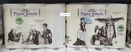 Vista 2 de Trader Joe's - Toallas de papel 100% recicladas (dos bolsas)