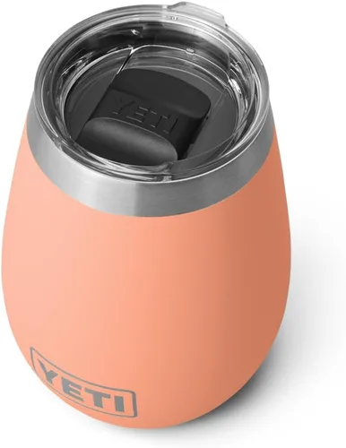 Vista 12 de YETI Rambler - Vaso de vino de 10 onzas, aislado al vacío, de acero inoxidable con tapa MagSlider, color azul marino