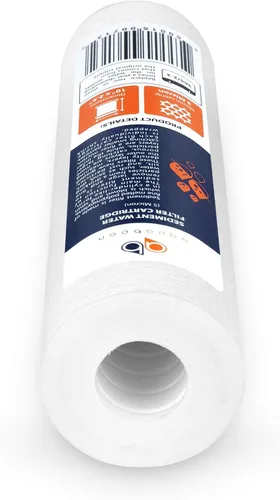 Vista 7 de Aquaboon Juego de 2 cartuchos de filtros de agua de 5 micrones, 10 x 2.5 pulgadas, compatible con WHKF-WHWC, P5, WHKF-GD05