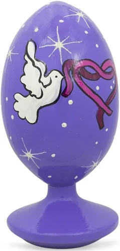 Vista 3 de BestPysanky Figura de madera católica mexicana de Nuestra Señora de Guadalupe 4.75 pulgadas