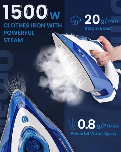 Vista 6 de OMAIGA Juego de plancha de vapor para el hogar, planchado eficiente, adecuado para todo tipo de prendas