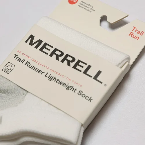 Vista 4 de Merrell Calcetines ligeros unisex para adultos y mujeres, tacón antideslizante unisex y zonas de malla transpirable