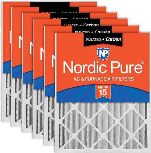 Vista 28 de Nordic Pure 16x20x4 (15_1/2 x 19_1/2 x 3_5/8) Filtro de aire plisado MERV 7, 1 unidad