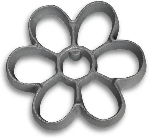 Vista 26 de Molde escandinavo de roseta Achappam, molde para buñuelos, fabricante de rosetas, herramienta de galletas de roseta, molde de aluminio fundido