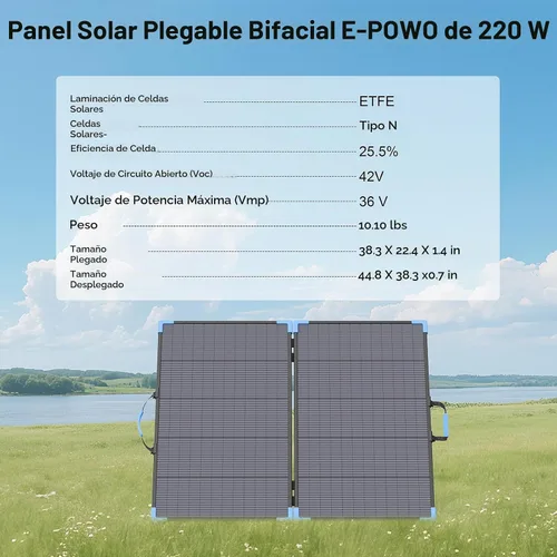 Vista 9 de el panel solar portátil bifacial 220W para la central eléctrica, eficacia alta del 25,5%