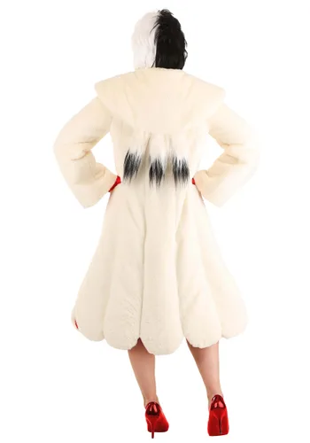 Vista 6 de Disfraz de Abrigo Cruella De Vil para Mujer de 101 Dálmatas de Disney Multicolor