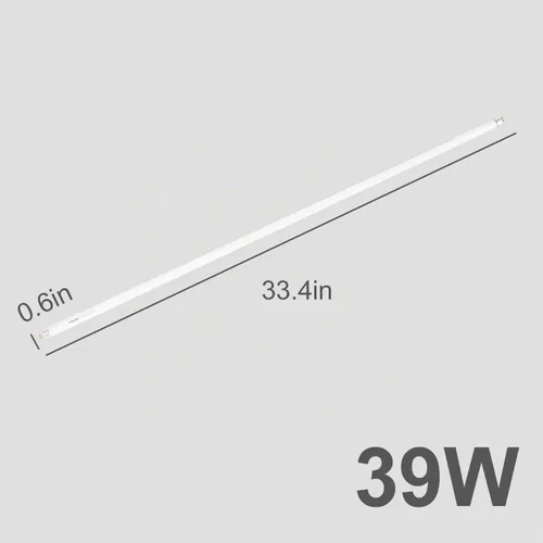 Vista 4 de REPTI ZOO 34" T5 HO 10.0 UVB Bombilla Desert Reptile UVB Lámparas 39W