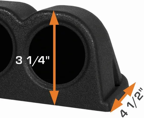 Vista 5 de GlowShift Soporte universal para cápsulas, color negro