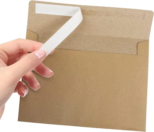Vista 13 de 50 paquetes de sobres de invitación, sobres para postales, sobres A2 negros, sobres para invitaciones, sobres para tarjetas de 4.5x5.5 pulgadas