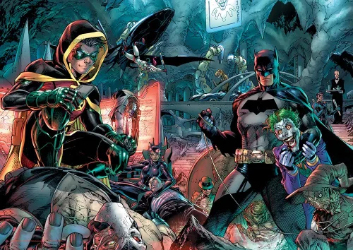 Vista 13 de MIGHTYPRINT DC Comics - Absolute Batman - Cubierta de la variante número 1 - Arte de pared de 17 x 24 pulgadas - Colección oficial - Ideal
