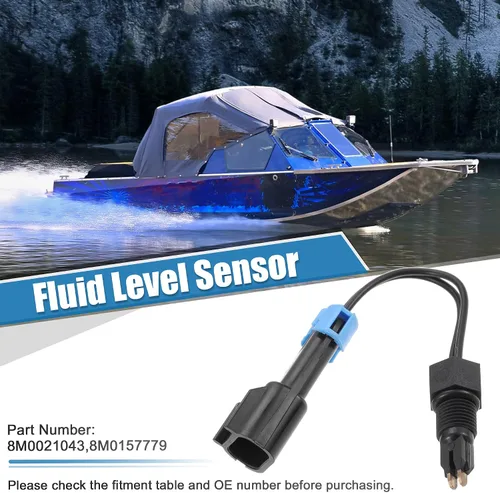Vista 2 de X AUTOHAUX Sensor de combustible y agua 8M0021043 8M0157779 75-400HP Reemplazo