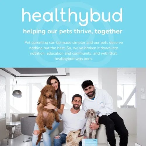 Vista 8 de healthybud Turkey Gut Booster Dog Treats 4.6oz para estómago sensible, alimentos liofilizados para perros Bocados de pavo 14.1oz