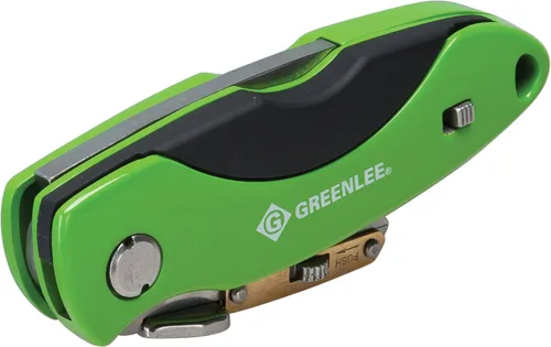 Vista 4 de Greenlee Cuchillo utilitario plegable, 7 1/4 pulgadas