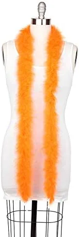 Vista 2 de ZUCKER Marabou Plumas Boas - Accesorios de disfraz mullido para Halloween carnaval manualidades baile paquete de 3