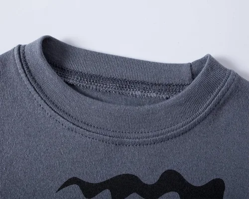 Vista 3 de Pijama para niños pequeños de manga larga, 100% algodón, 2 piezas, para niños de 1 a 10 años