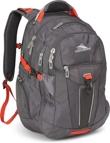 Vista 6 de High Sierra XBT - Mochila para laptop de negocios, color negro, talla única