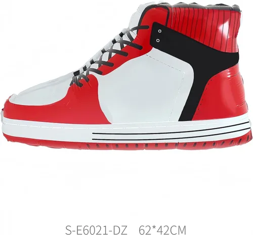 Vista 3 de 6 unidades de zapatos de baloncesto para zapatillas de deporte, decoraciones de fiesta temática deportiva, suministros de cumpleaños para niños