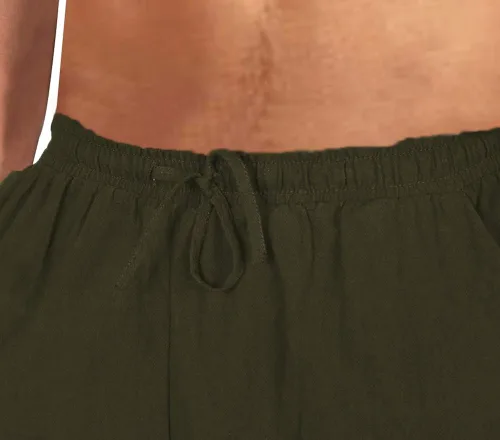 Vista 4 de Pantalones al tobillo para hombre, tipo medieval, vikingos, traje de navegante o pirata, pantalones renacentistas, góticos