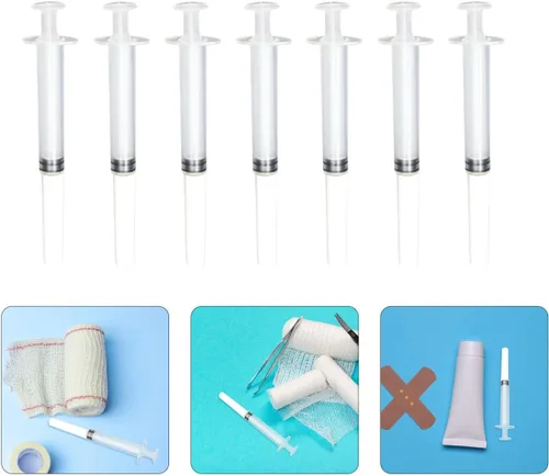 Vista 9 de Healifty 15 aplicadores nasales, potenciadores de 4.72 pulgadas para adultos, diseño preciso de medicina empujar-jalar, herramientas duraderas