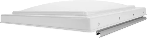 Vista 4 de Tapa de ventilación de policarbonato blanco irrompible de Camco 40160/40167 (pre 1994), Ventline (modelos anteriores al 2008) / Elixir