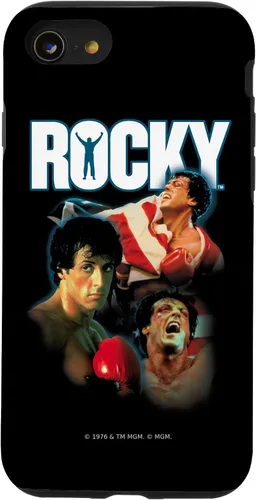 Vista 24 de Rocky Carcasa con texto en inglés "I Did It para iPhone 16