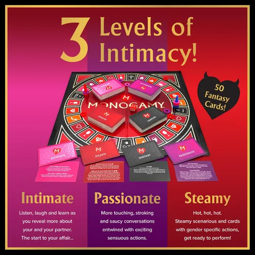Vista 4 de Juego de mesa Monogamy - Un juego de mesa ganador de múltiples premios que es ideal para hombres y mujeres para acercarlos más que nunca