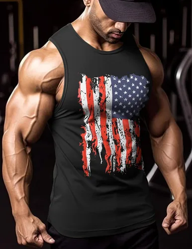 Vista 4 de COOFANDY Paquete de 3 camisetas sin mangas de entrenamiento para hombre, para gimnasio, culturismo, fitness, muscular, camisetas